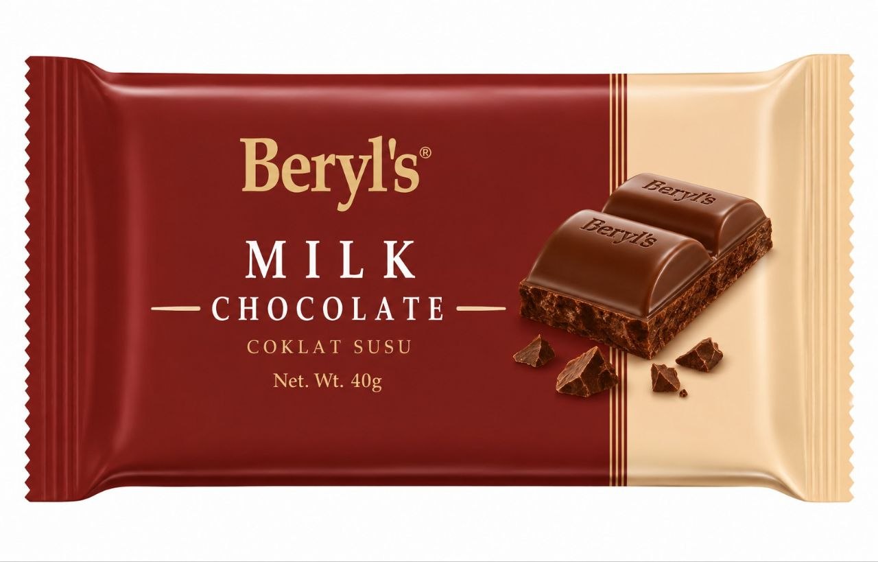Beryl's Milk Chocolate 90g